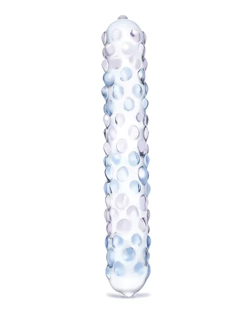 Glas Purple Rose Nubby Glass Dildo Glas Dildos