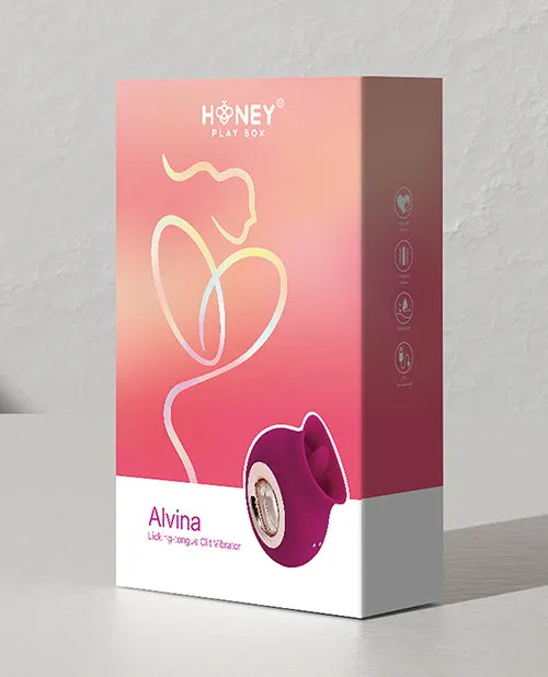 Honey Play Box Alvina Licking Clitoral Vibrator Female Sex Toys
