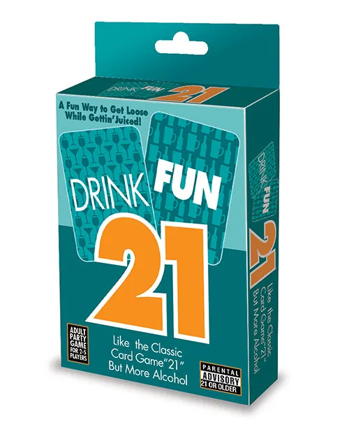 Little Genie Games Drink Fun 21 Card Game