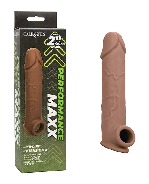 Male Sex Toys CalExotics Performance Maxx LifeLike Penis Extension Male Sex Toys CalExotics Performance Maxx LifeLike Penis Extension