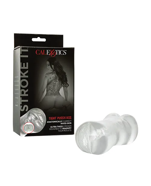 Male Sex Toys CalExotics Stroke It Tight Pussy Ass Masturbator