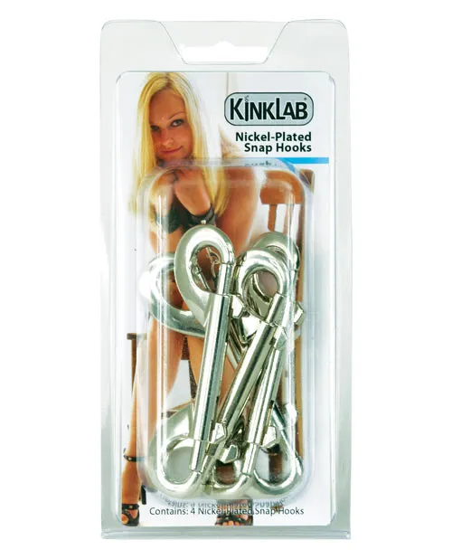 Male Sex Toys KinkLab Kinklab 4Pack of Snap Clips