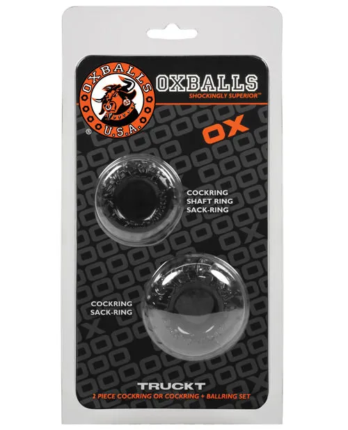 Male Sex Toys Oxballs Oxballs Truckt Cock Ball Ring Pack Of 2