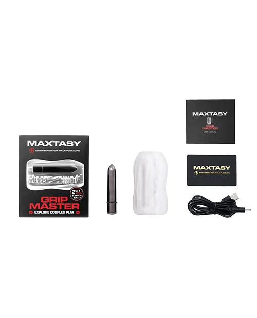 Maxtasy Male Sex Toys Maxtasy Grip Master Sleeve Bullet