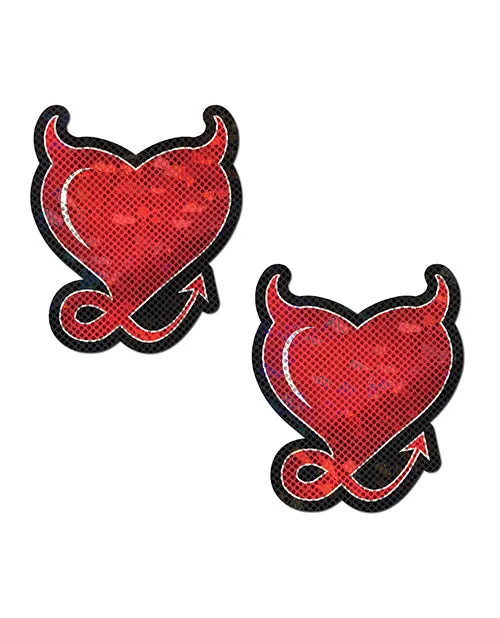 Pastease Anal Pastease Premium Premium Devil Glitter Hearts Whorns Tail