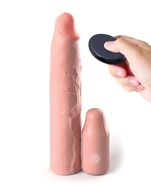 Pipedream Anal Fantasy Xtensions Elite 9 Sleeve Vibrating 3 Plug Wremote