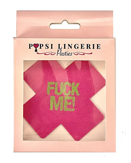 Popsi Lingerie Dildos Glow In The Dark Fuck Me Pasties