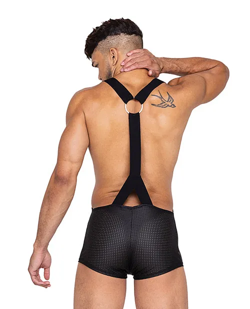 Roma Costume Anal Master Singlet Whook Ring Closure Contoured Zipper Pouch Black Roma Costume Anal Master Singlet Whook Ring Closure Contoured Zipper Pouch Black