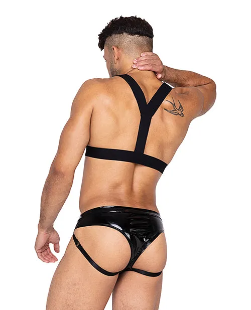 Roma Costume Anal Voyeur Harness Black