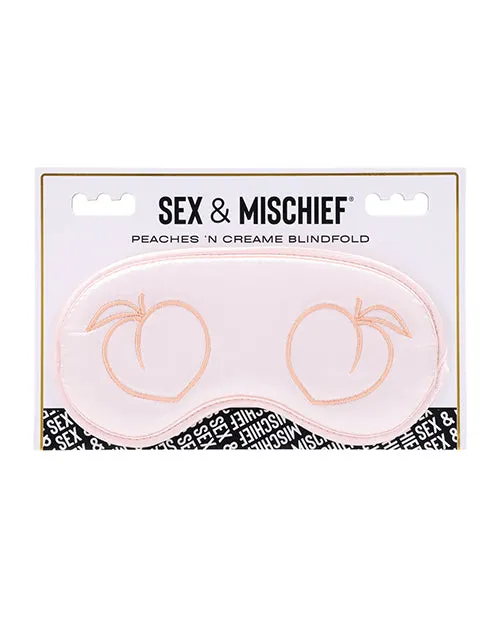 Sex Mischief Peaches n CreaMe Blindfold Sportsheets Couples
