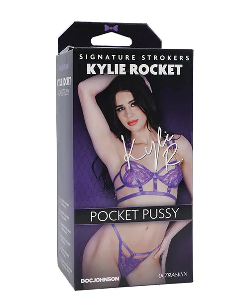 Signature Stroker Kylie Rocket Doc Johnson Male Sex Toys