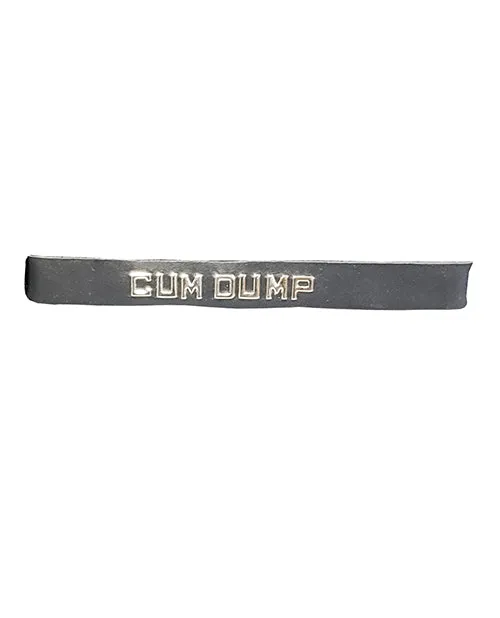 Spartacus Cum Dump Leather Collar Spartacus Restraints