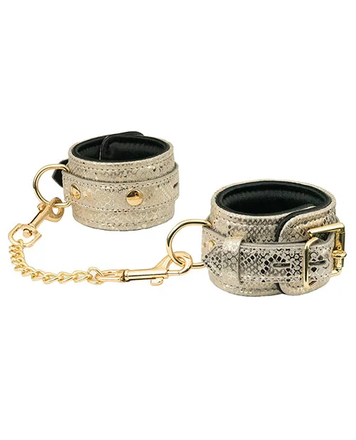 Spartacus Restraints Spartacus Wrist Restraints with Leather Lining