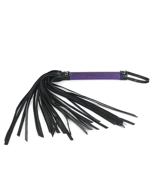 Spartacus Vibrators Spartacus Galaxy Legend Faux Leather Whip Purple