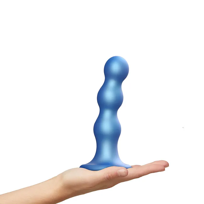 StrapOnMe StrapOnMe Balls Plug Dil Blue Anal