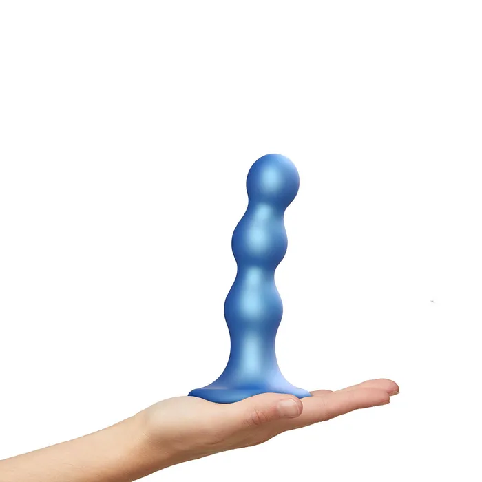StrapOnMe StrapOnMe Balls Plug Dil Blue Anal