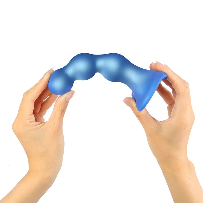 StrapOnMe StrapOnMe Balls Plug Dil Blue Anal
