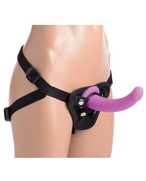 Strap U Navigator Silicone G Spot Dildo Wharness XR Brands Female Sex Toys