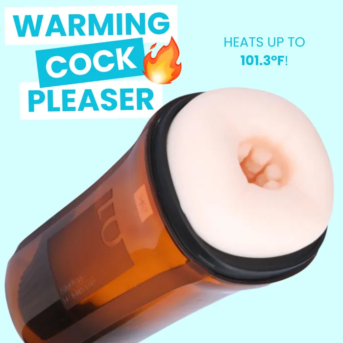 TooTimidcom Male Sex Toys The Angel Vibrating Heating Masturbator Rechargeable with 5 Vibration Modes TooTimidcom Male Sex Toys The Angel Vibrating Heating Masturbator Rechargeable with 5 Vibration Modes