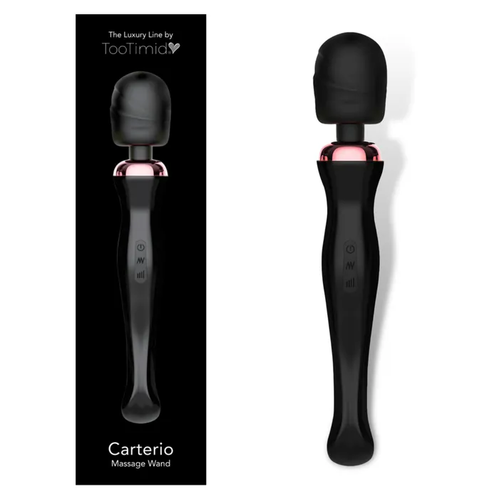 TooTimidcom Vibrators Carterio Rechargeable Massage Wand