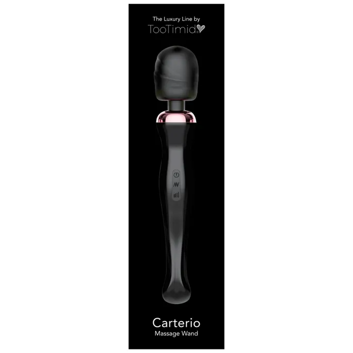 TooTimidcom Vibrators Carterio Rechargeable Massage Wand