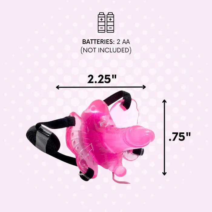 Topcat Vibrators Wearable Sit Rock Butterfly Vibrator