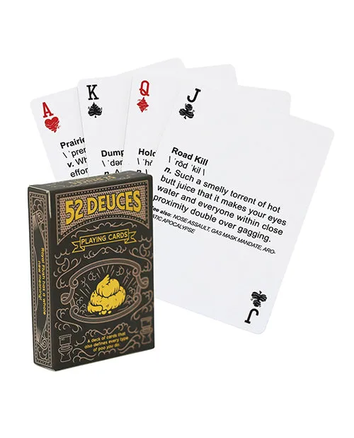 Vibrators Good Egg Greetings 52 Deuces Poop Themed Playing Cards