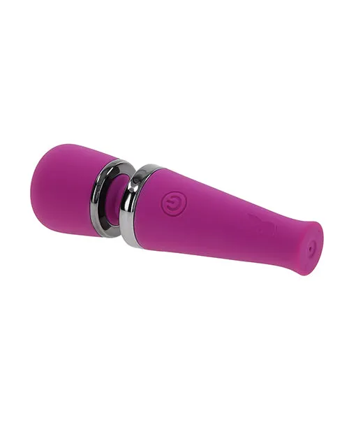 Vibrators Playboy Pleasure Mic Drop Petite Wand Vibrator Evolved