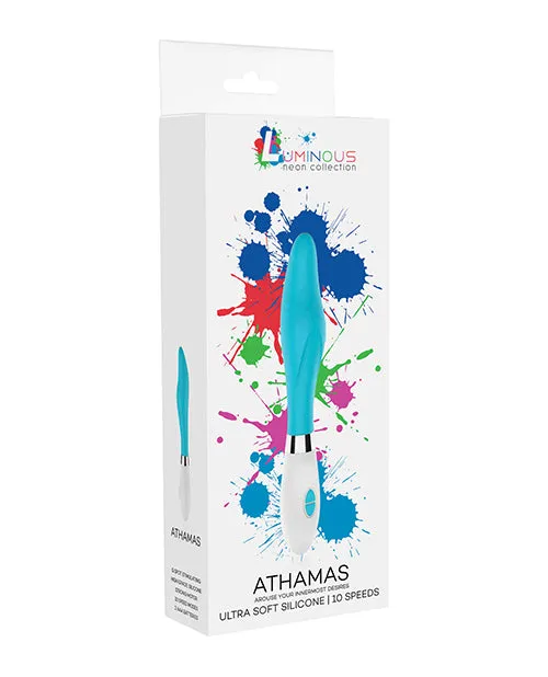 Vibrators Shots Shots Luminous Athamas Silicone 10 Speed Vibrator