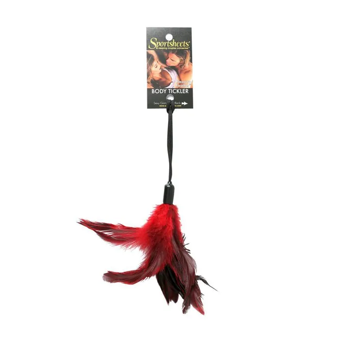 Vibrators Sportsheets Sportsheets Pleasure Feather Red