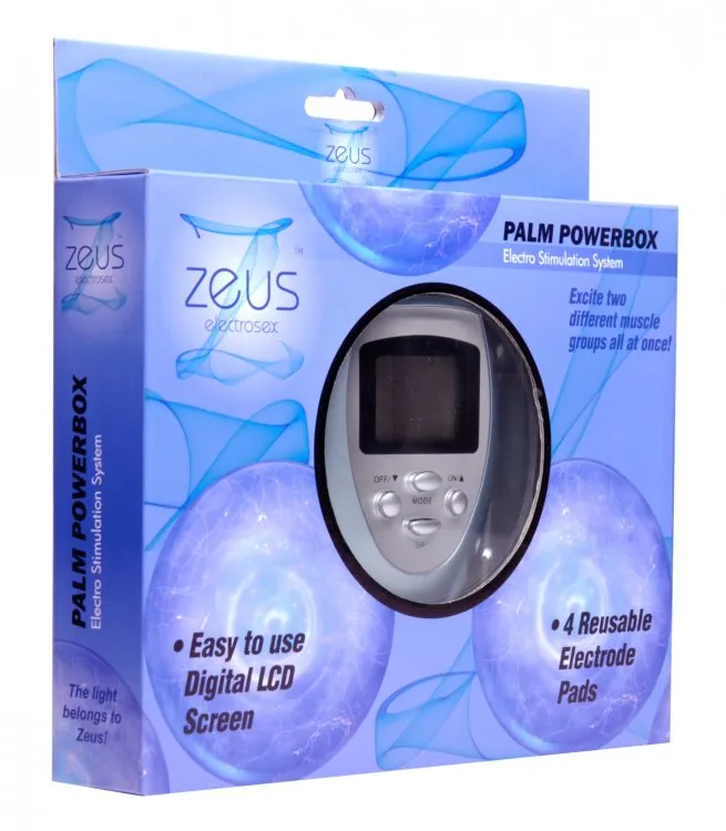 Vibrators Zeus Zeus Palm eStim Powerbox