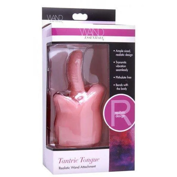 XR Brands Female Sex Toys Tantric Tongue Wand Attachment